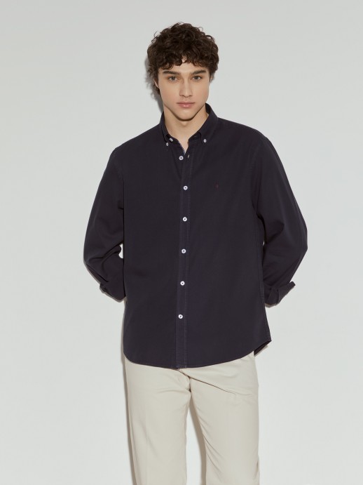 Slim fit cotton shirt