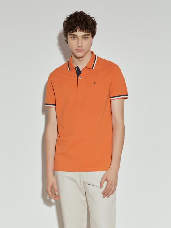 Polo piqu slim fit