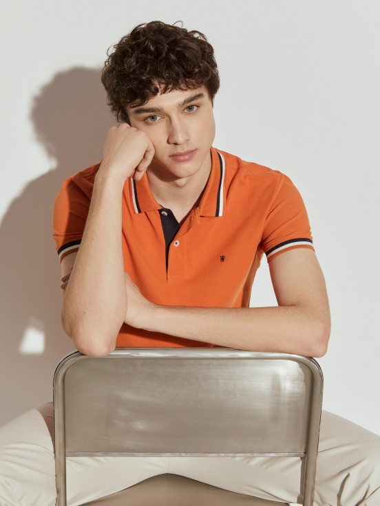 Polo piqu slim fit