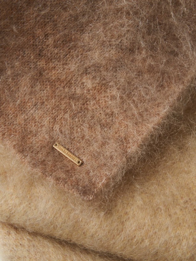 Mohair wool scarf