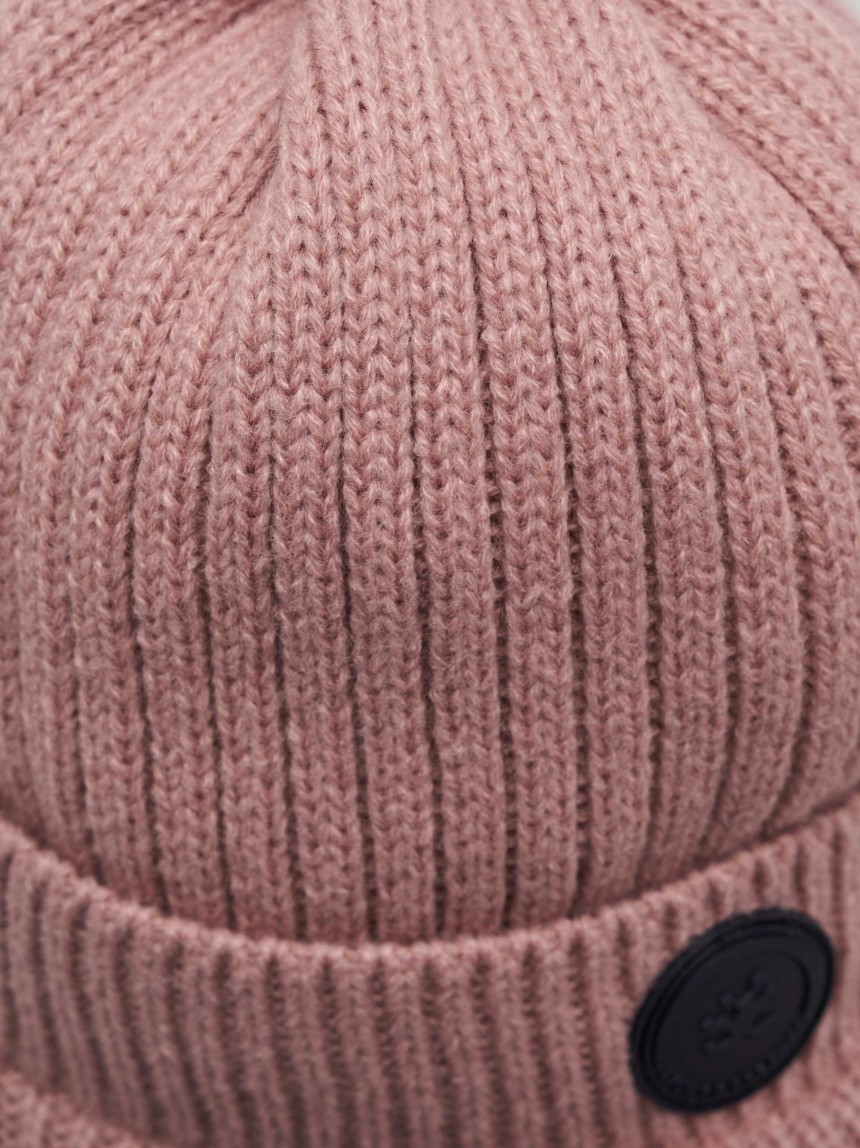 Ribbed beanie