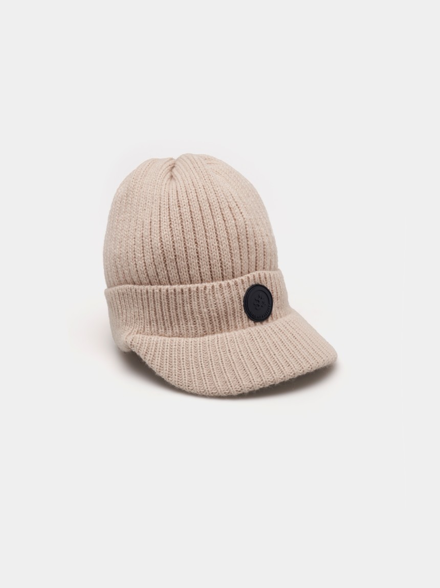 Ribbed beanie