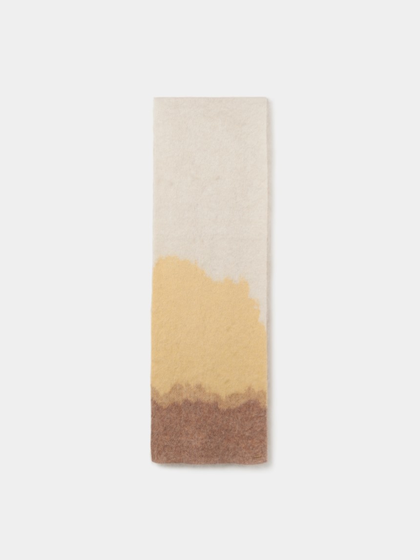Mohair wool scarf