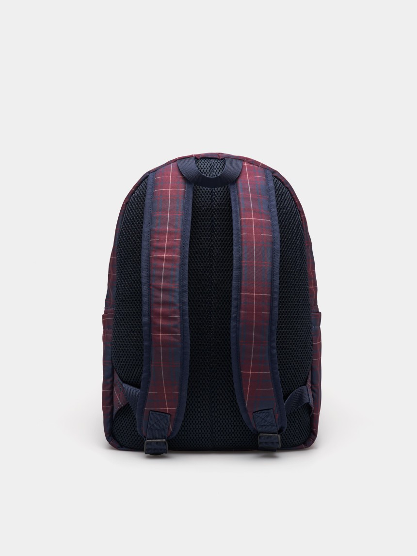 Backpack with print
