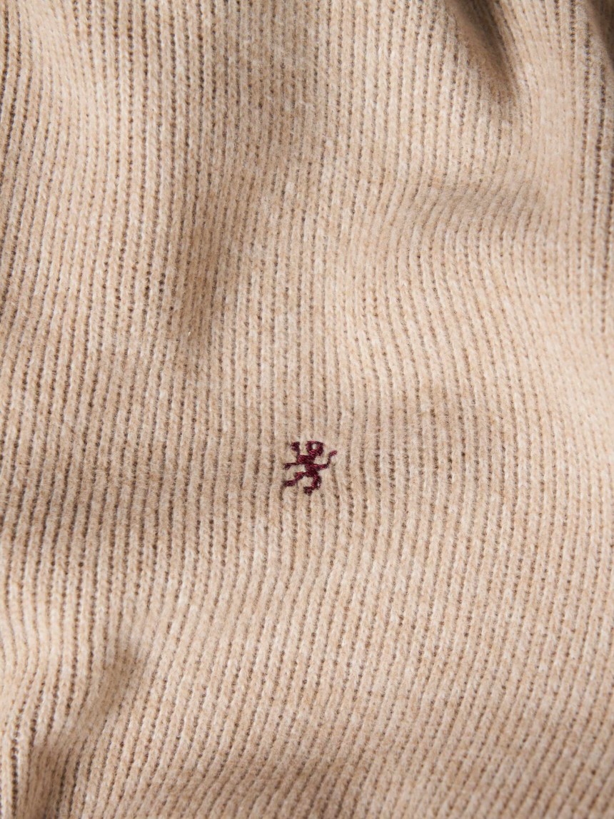 Camisola em malha texturada