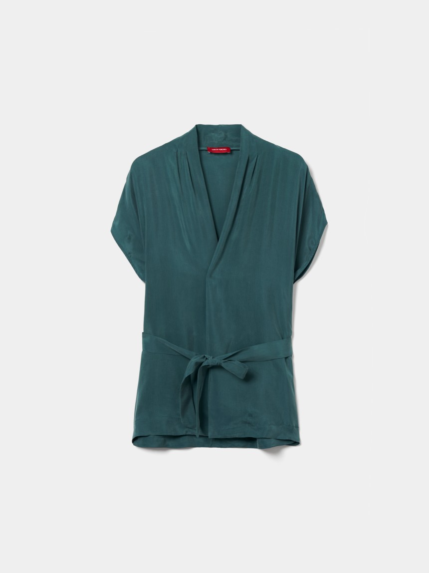 Cupro blouse
