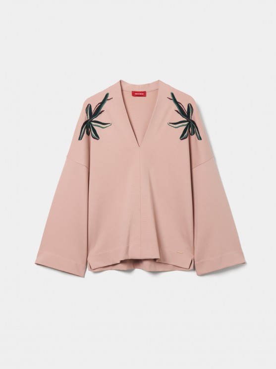 Jersey con bordado