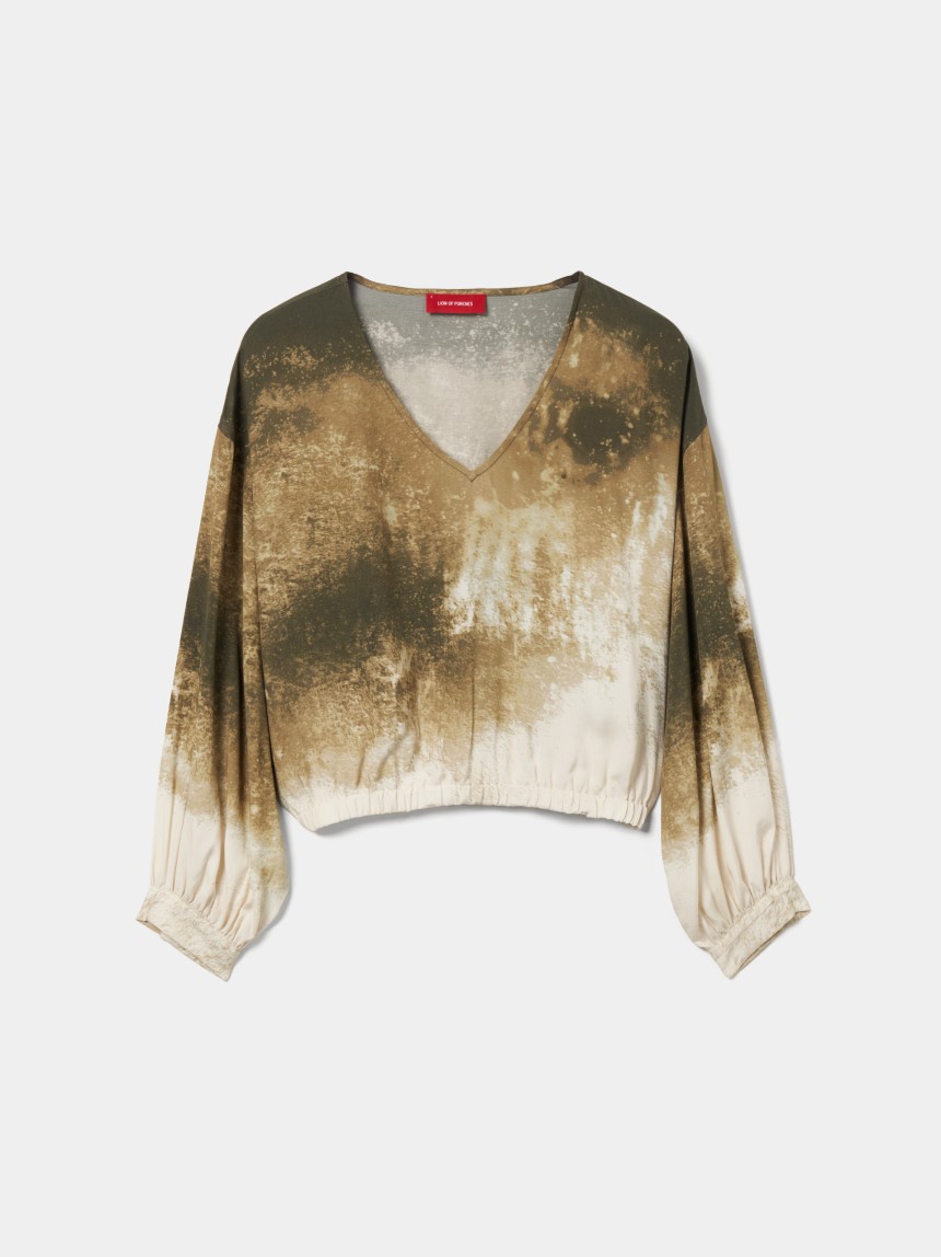 Printed blouse