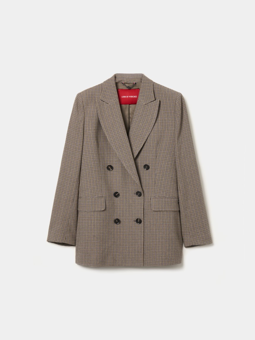 Blazer with oversleeve