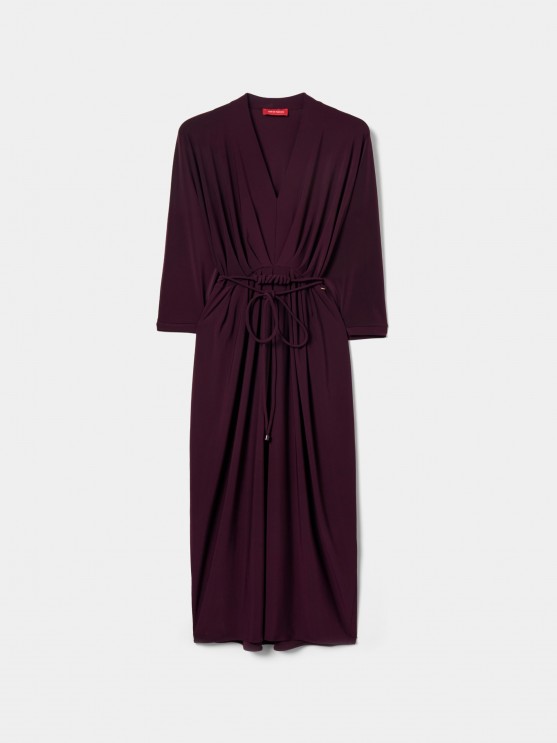 Vestido malha comprido