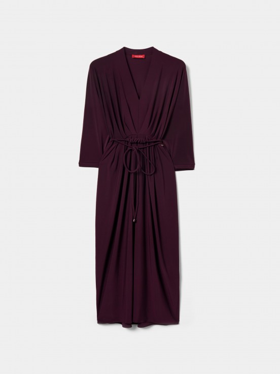 Long knitted dress