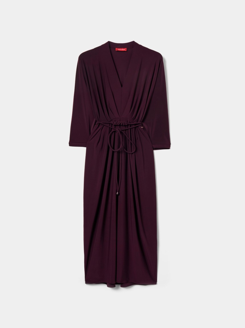 Long knitted dress