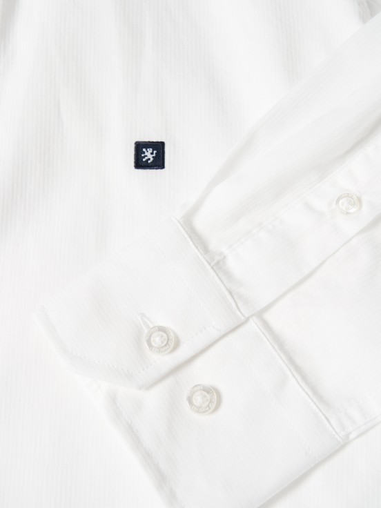 Camisa de algodn ajustada