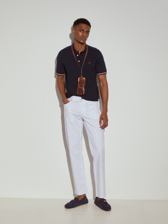 Regular fit pants