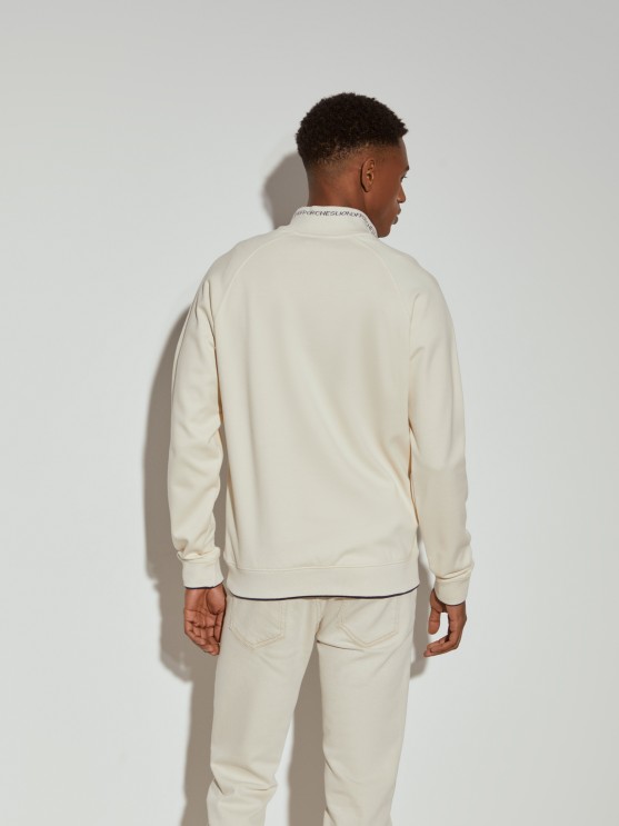 Sudadera de cuello alto con cremallera