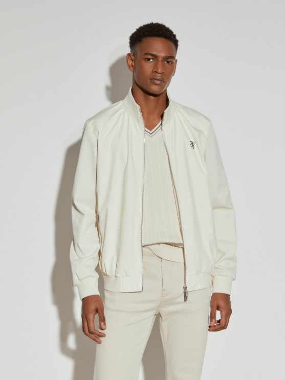 Technical fabric jacket