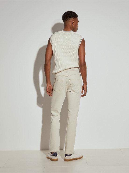 Pantaln vaquero regular fit