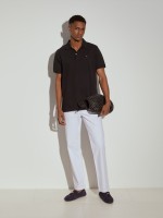 Cotton piqu� polo