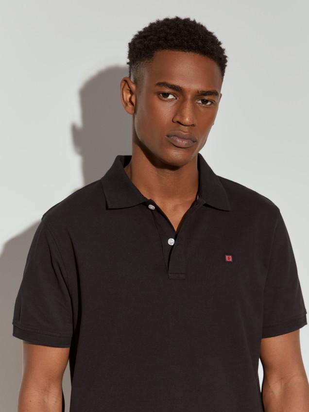 Polo de piqu� de algod�n