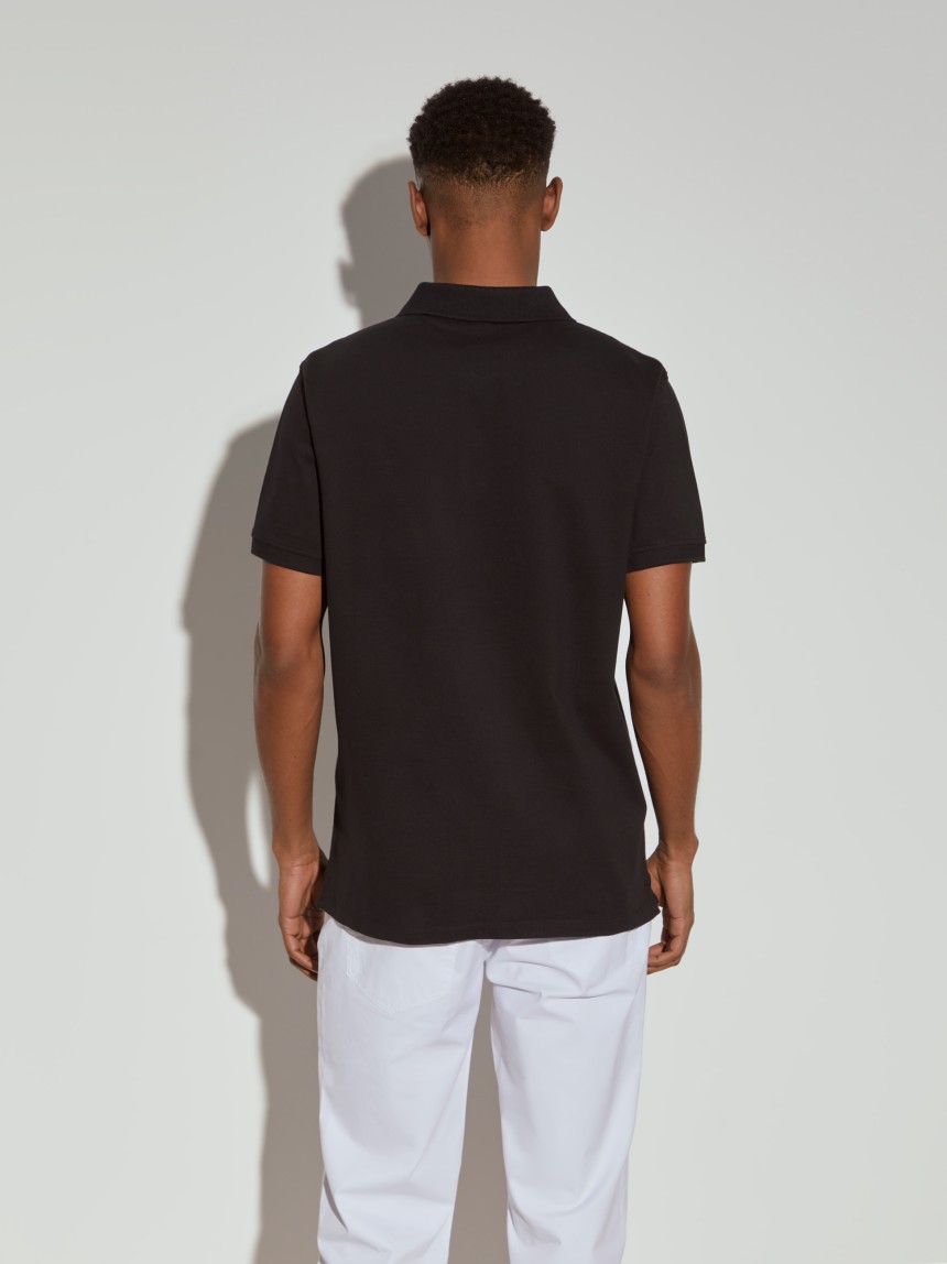 Cotton piqu� polo