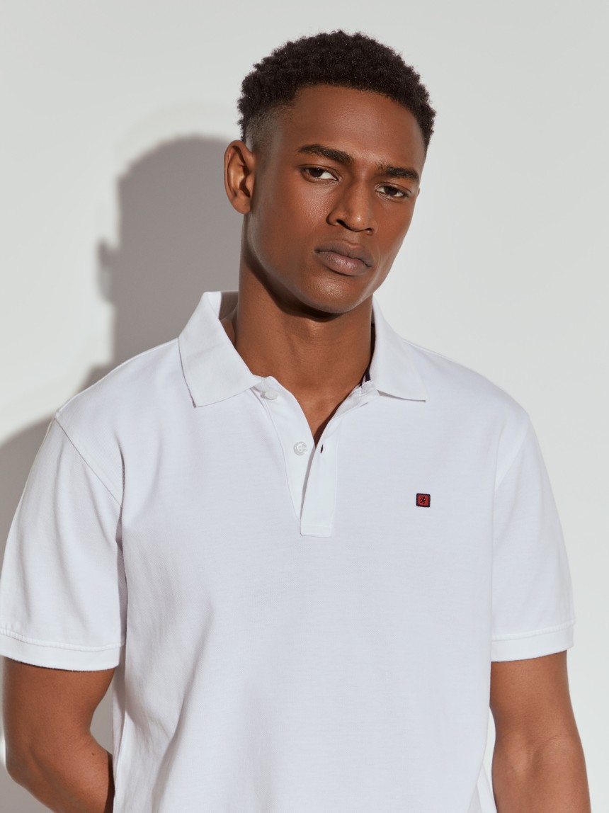 Polo piqu� em algod�o