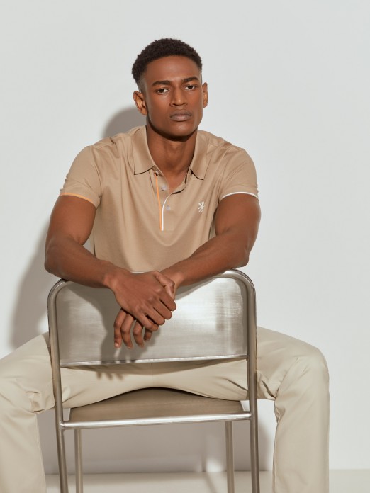 Slim fit polo shirt
