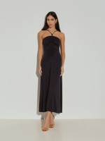 Long knitted dress