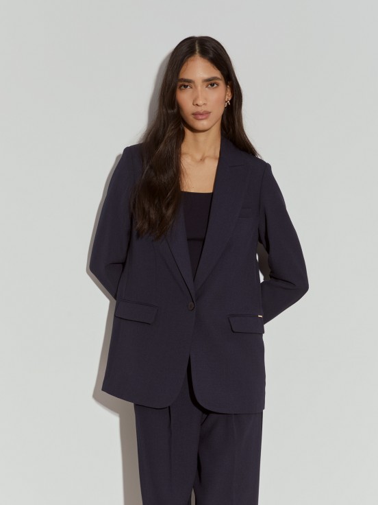 Blazer clssico regular fit