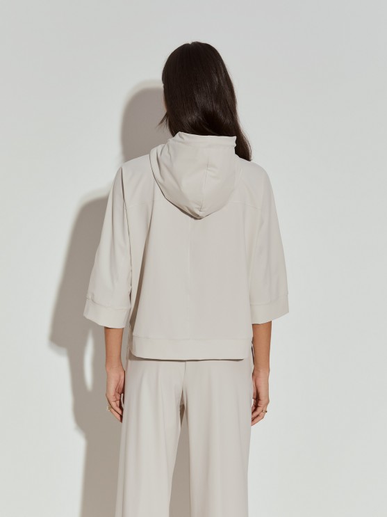 Oversize hooded sweater