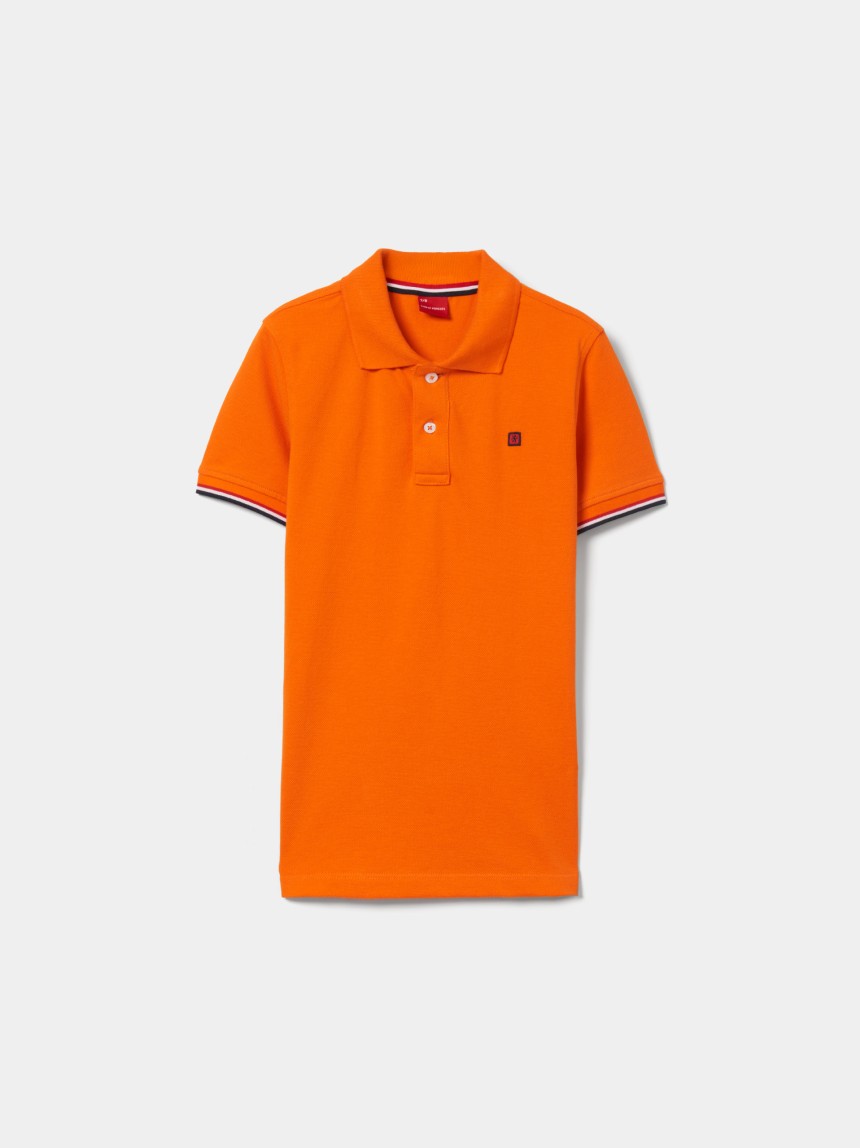 Polo piqu� de algod�o