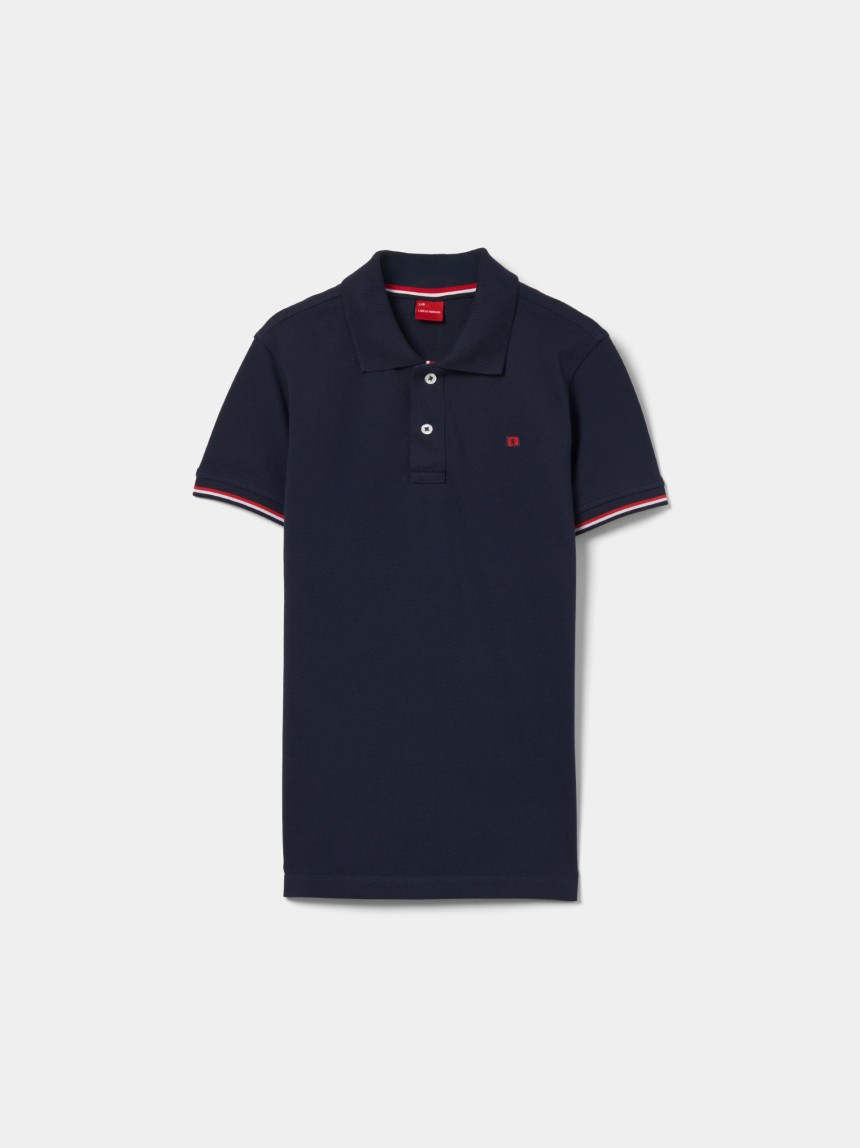 Polo piqu� de algod�o