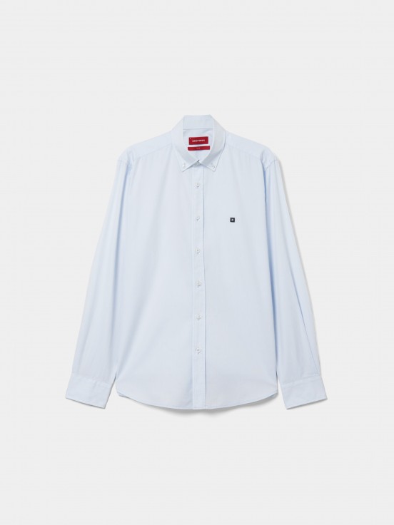 Camisa de algodn ajustada