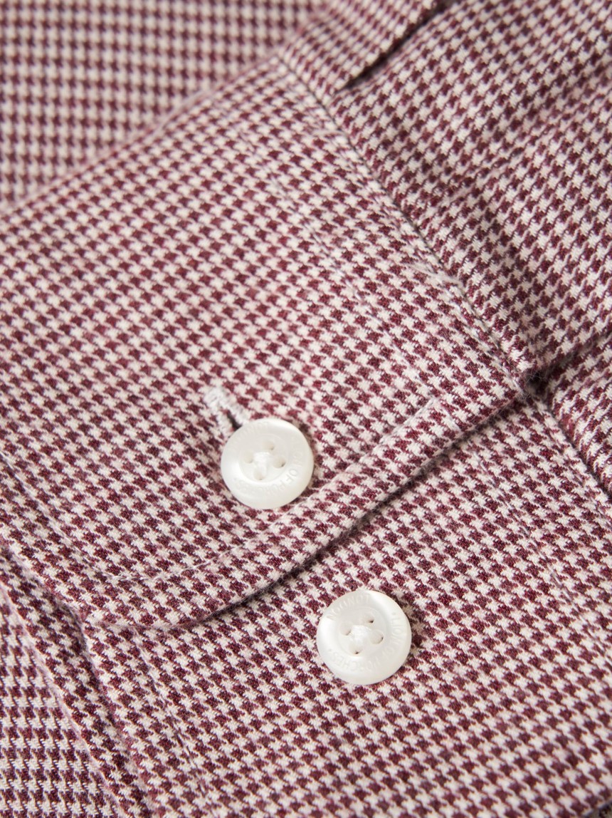 Camisa slim fit micropadr�o