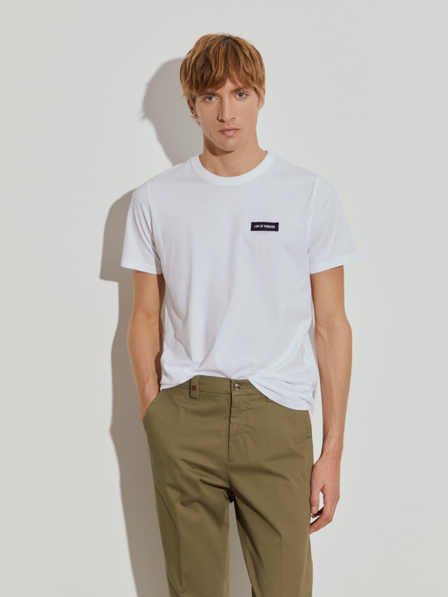 Calças chino regular fit