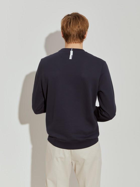 Sudadera cuello redondo