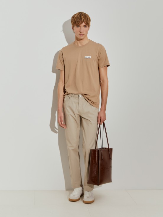 Pantalones de corte normal
