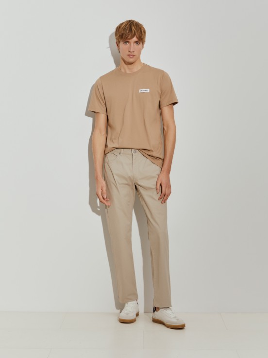 Pantalones de corte normal