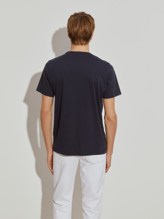 Camiseta de algodn estampada