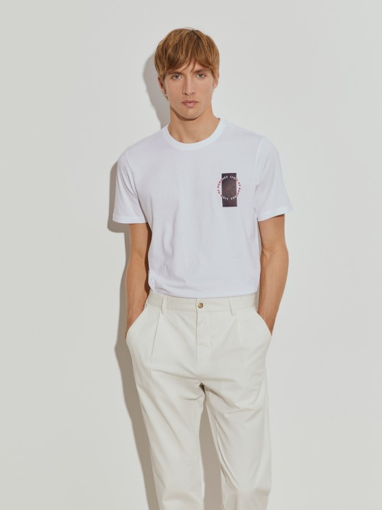 Short sleeve cotton t-shirt