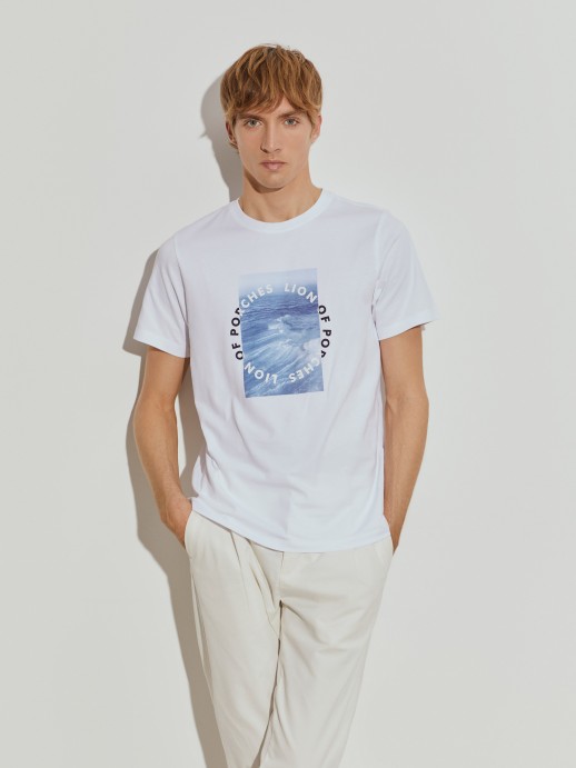 Short sleeve t-shirt with print