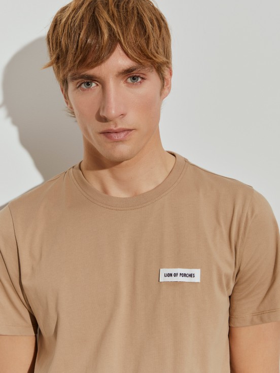 Camiseta bsica de algodn