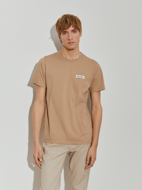 Camiseta bsica de algodn