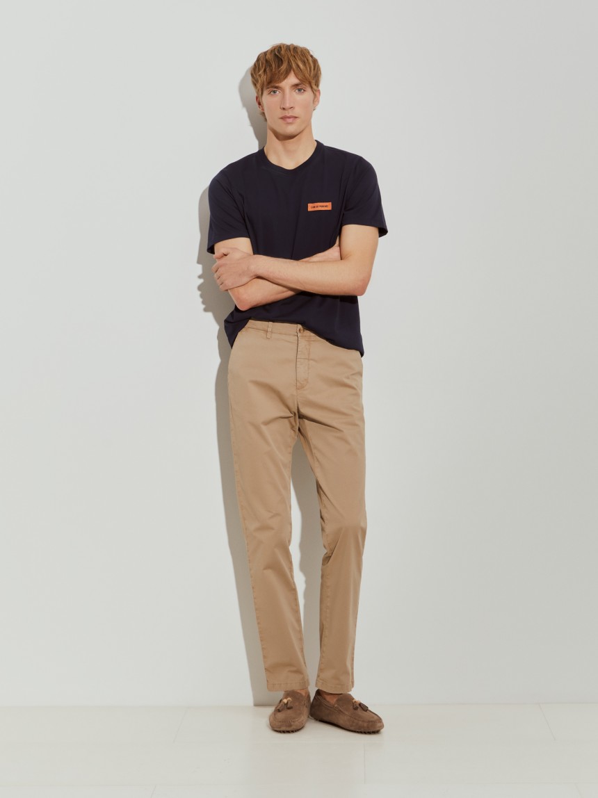 Regular fit chino pants