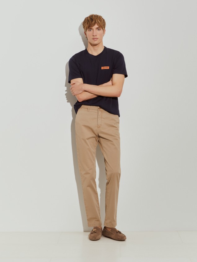 Calças chino regular fit