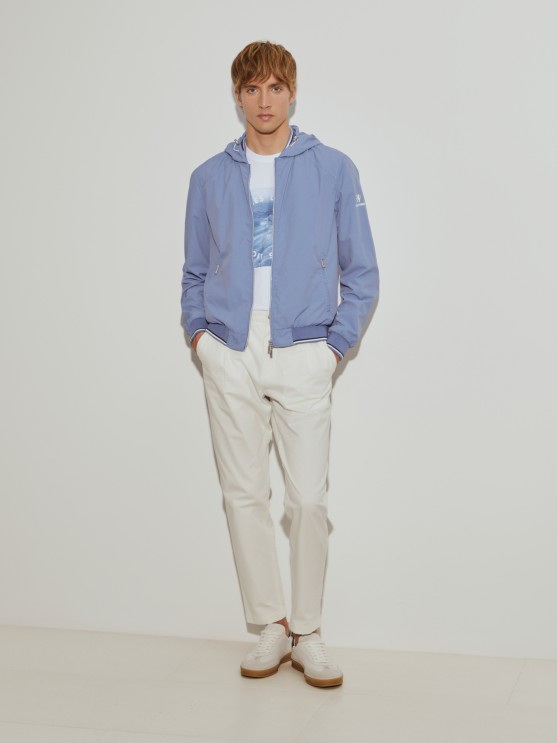 Jacket in technical fabric