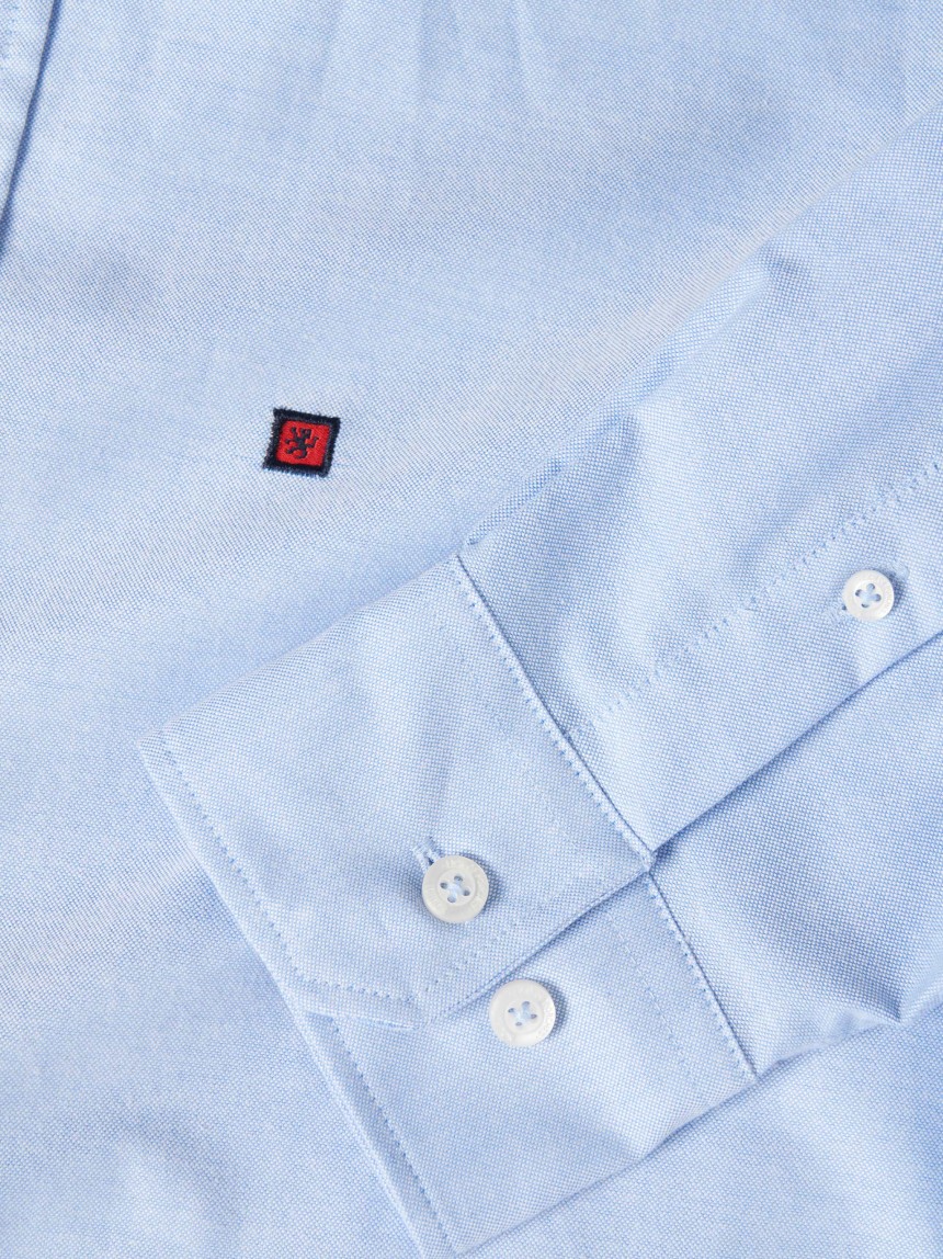 Camisa oxford slim fit