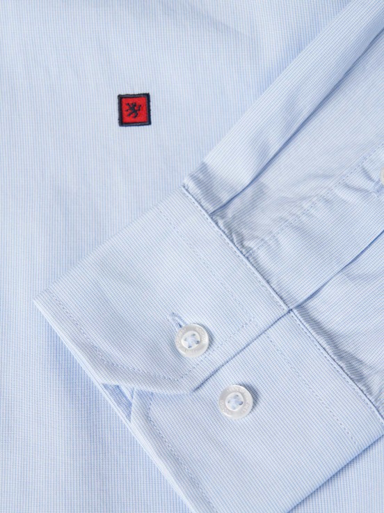 Camisa regular fit de algodo
