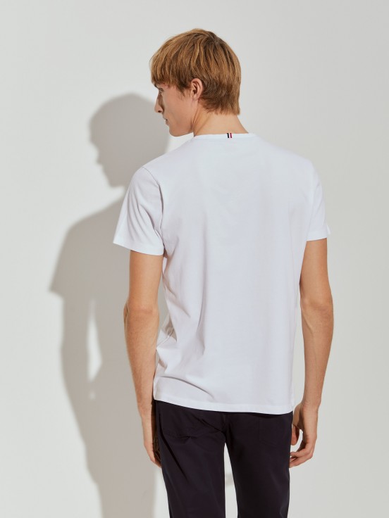 Camiseta bsica de algodn