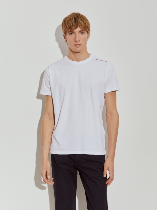 Camiseta bsica de algodn