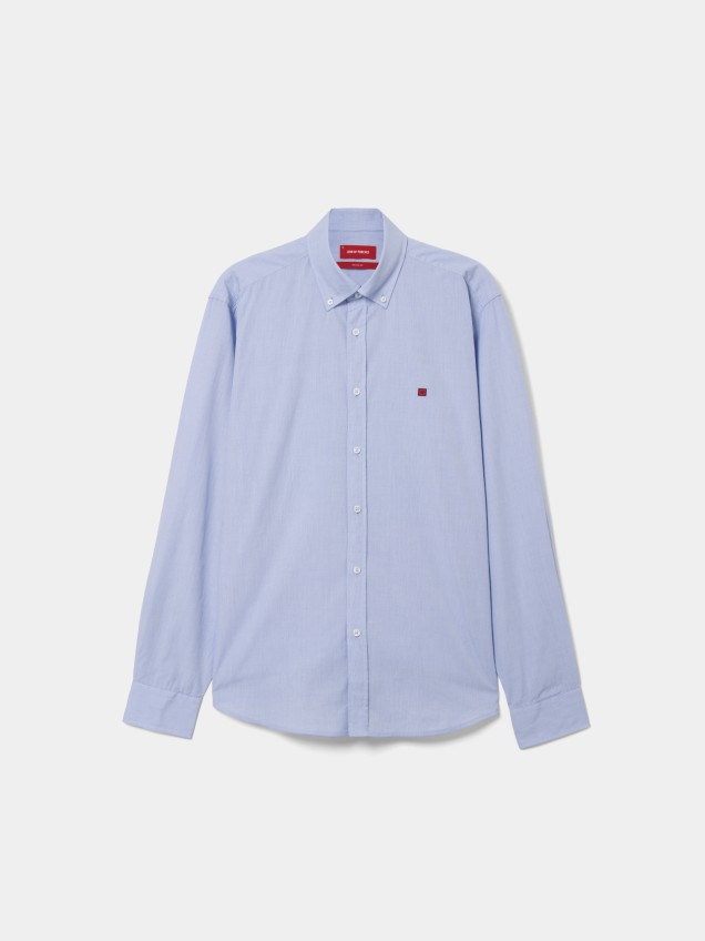 Camisa regular fit de algodão